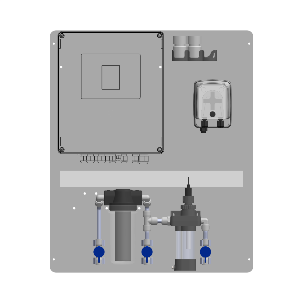 Sistem iQuaSalt F P eP S - Tuz Klor Jeneratörü, Yüzme Havuzu Kontrol Sistemi