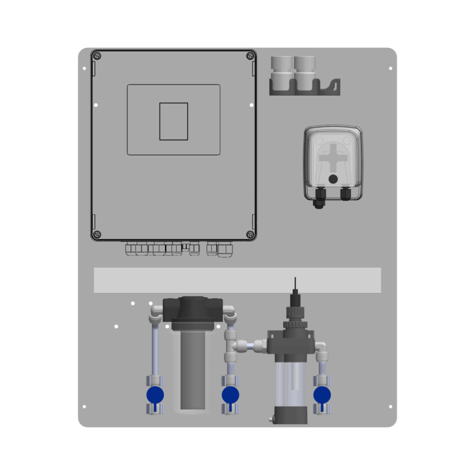 Sistem iQuaSalt F P eP S - Tuz Klor Jeneratörü, Yüzme Havuzu Kontrol Sistemi