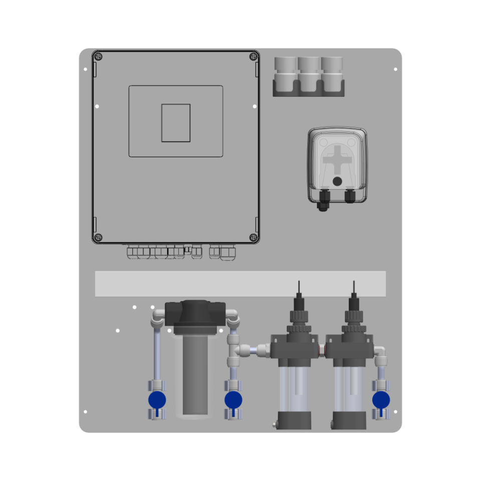Sistem iQuaSalt F PR eP S - Tuz Klor Jeneratörü, Yüzme Havuzu Kontrol Sistemi