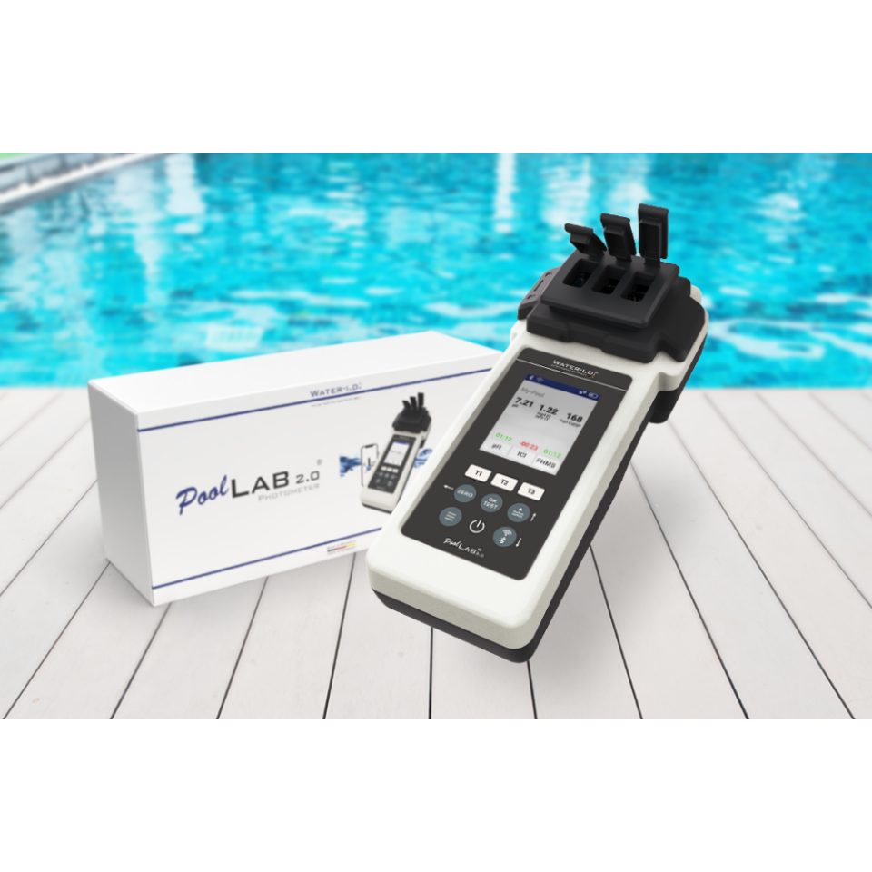 PoolLab 2.0 Fotometrik Havuz Suyu Test Analiz Cihazı
