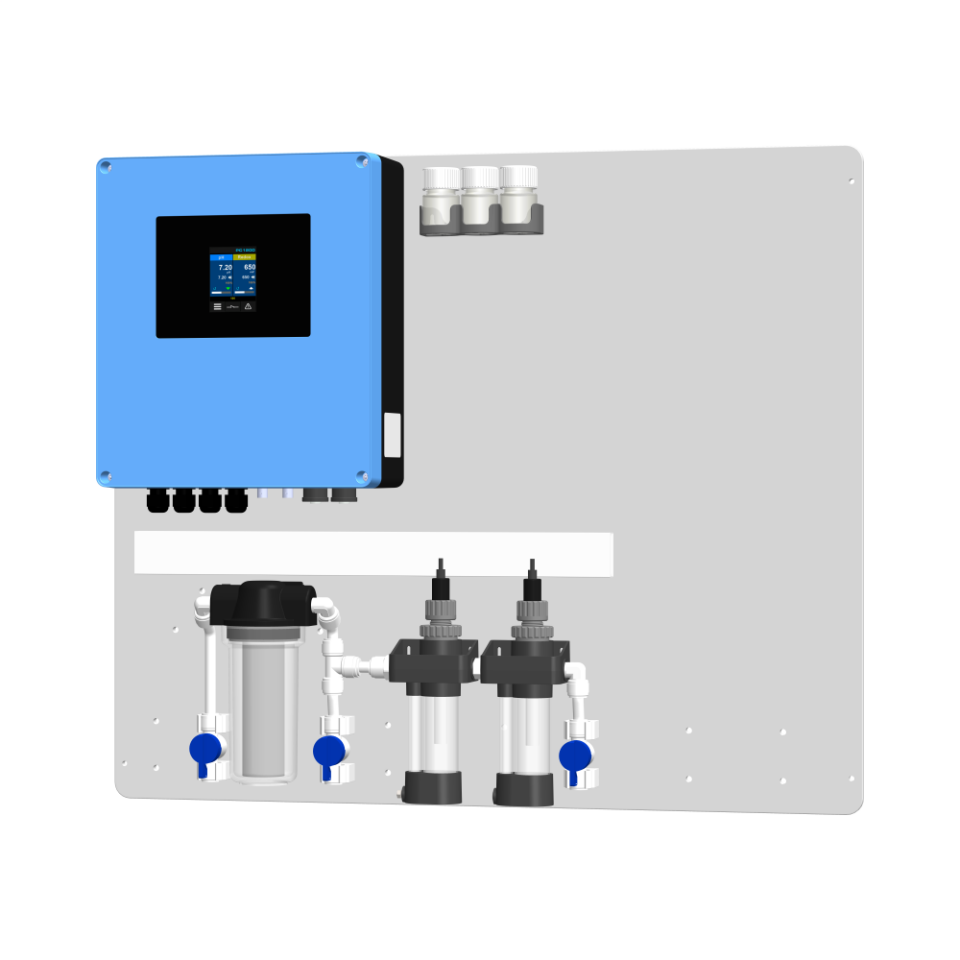 Sistem iQuaEco F PR - Eco, Yüzme Havuzu, pH, Redox(ORP), Ölçüm Kontrol Otomasyon Sistemi, Filtreli
