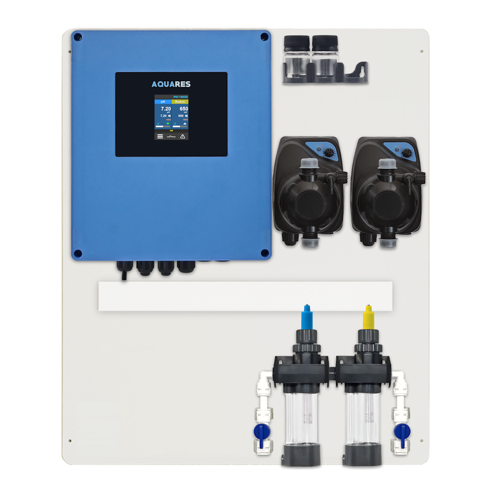 SYS iQuaEco PR eS - Ölçüm Kontrol Sistemi iQuaEco, pH, Redox(ORP) Solenoid Pompalı