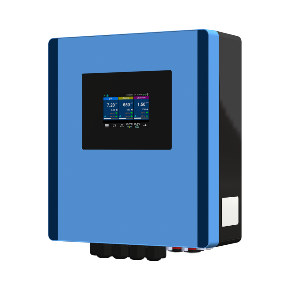 iQuaExpert PRFT - Uzman, Yüzme Havuzu, pH, Redox(ORP), Serbest Klor, Toplam Klor, Ölçüm Kontrol Cihazı
