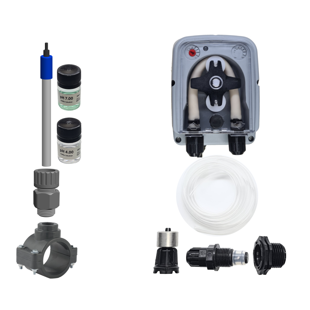 Sistem iQuaSalt Inline pH eP - Tuz Klor Jeneratörü, Yüzme Havuzu Kontrol Seti